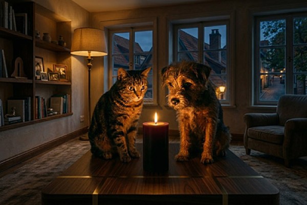 Guida alla convivenza sicura tra candele e animali domestici